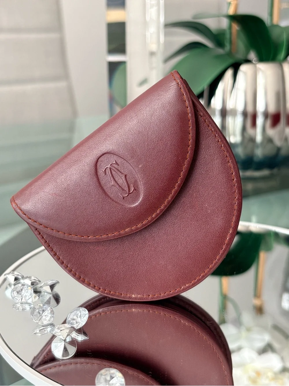 Cartier Half-Moon Coin Pouch